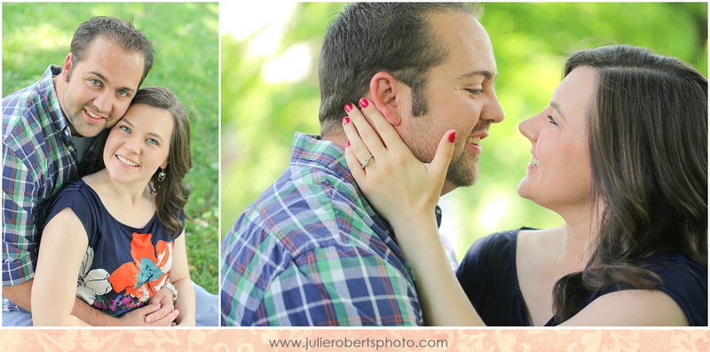 Beth and Adam - Knoxville Engagement Photos - University of Tennessee - The Hill, Julie Roberts Photography