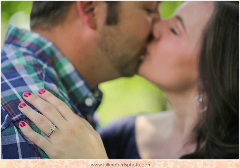 Beth and Adam - Knoxville Engagement Photos - University of Tennessee - The Hill, Julie Roberts Photography