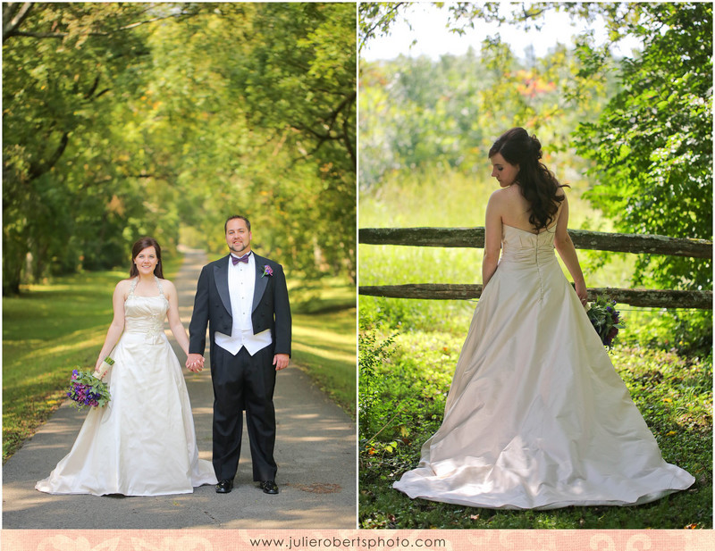 Beth Sanders and Adam Tuesburg - Married!!!  Maple Grove Inn Wedding, Knoxville TN, Julie Roberts Photography