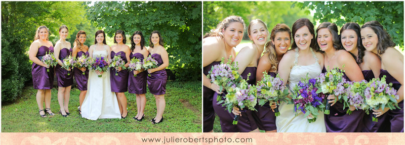 Beth Sanders and Adam Tuesburg - Married!!!  Maple Grove Inn Wedding, Knoxville TN, Julie Roberts Photography