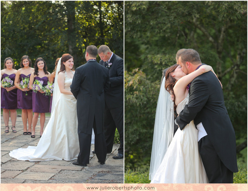 Beth Sanders and Adam Tuesburg - Married!!!  Maple Grove Inn Wedding, Knoxville TN, Julie Roberts Photography