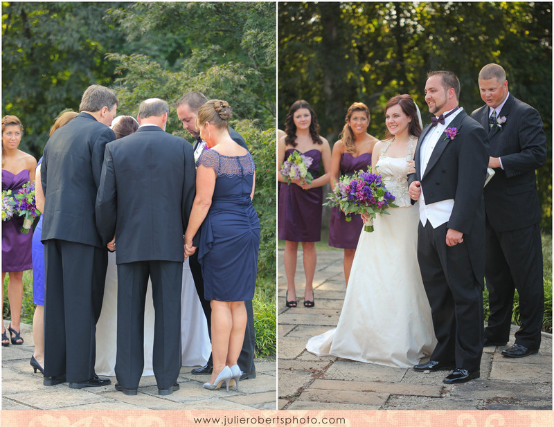 Beth Sanders and Adam Tuesburg - Married!!!  Maple Grove Inn Wedding, Knoxville TN, Julie Roberts Photography