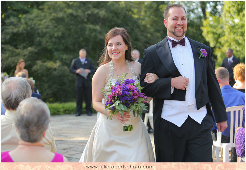 Beth Sanders and Adam Tuesburg - Married!!!  Maple Grove Inn Wedding, Knoxville TN, Julie Roberts Photography