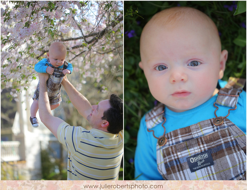 Baby August is SIX months old!, Julie Roberts Photography