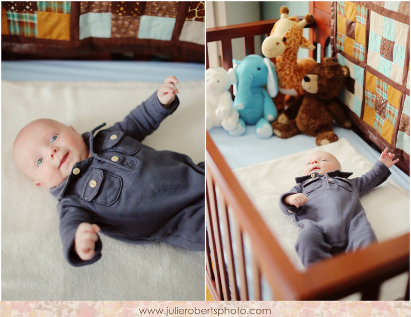 Baby August is SIX months old!, Julie Roberts Photography