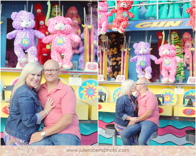 Tiffany & Norton - engagement at the Tennessee Valley Fair in Knoxville, Julie Roberts Photography