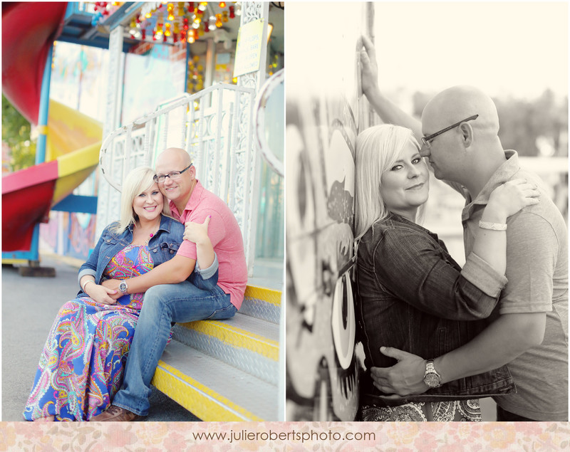 Tiffany & Norton - engagement at the Tennessee Valley Fair in Knoxville, Julie Roberts Photography