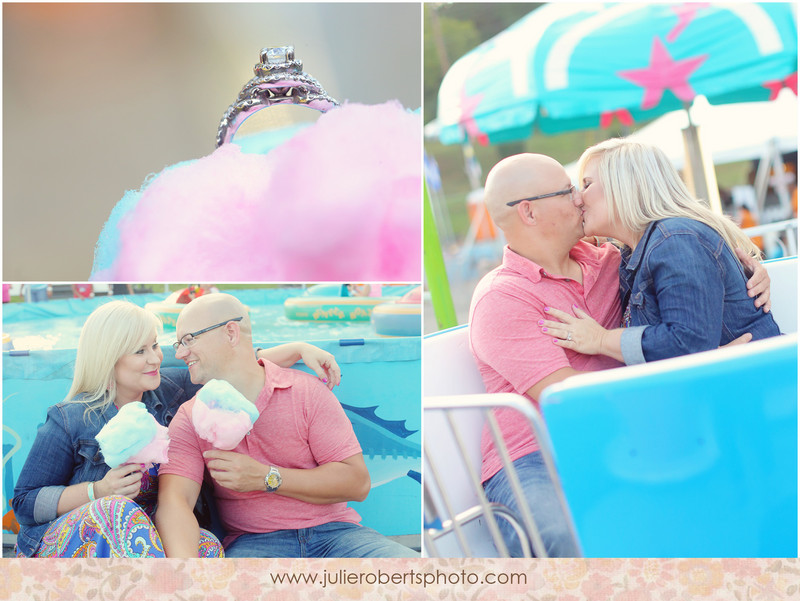 Tiffany & Norton - engagement at the Tennessee Valley Fair in Knoxville, Julie Roberts Photography