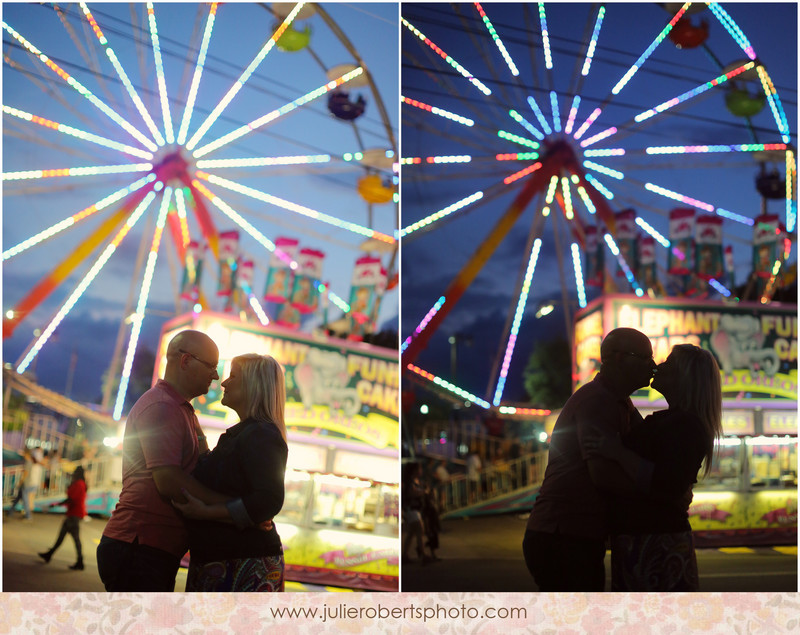 Tiffany & Norton - engagement at the Tennessee Valley Fair in Knoxville, Julie Roberts Photography