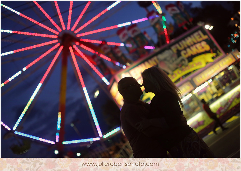 Tiffany & Norton - engagement at the Tennessee Valley Fair in Knoxville, Julie Roberts Photography