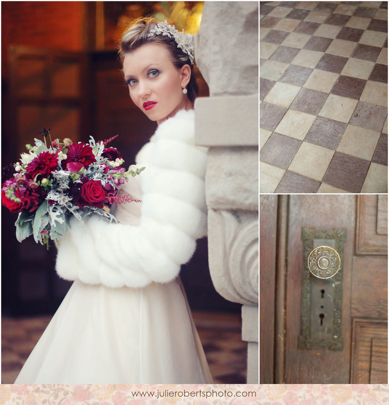 Winter Wedding Inspiration by LB Floral at Historic Westwood, Knoxville Tennessee, Julie Roberts Photography