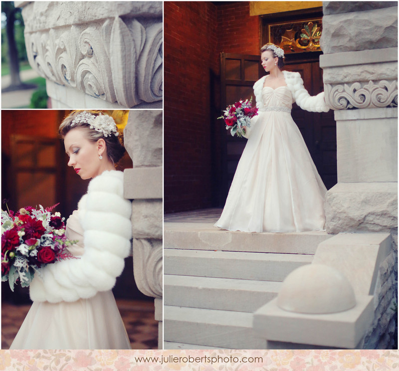 Winter Wedding Inspiration by LB Floral at Historic Westwood, Knoxville Tennessee, Julie Roberts Photography