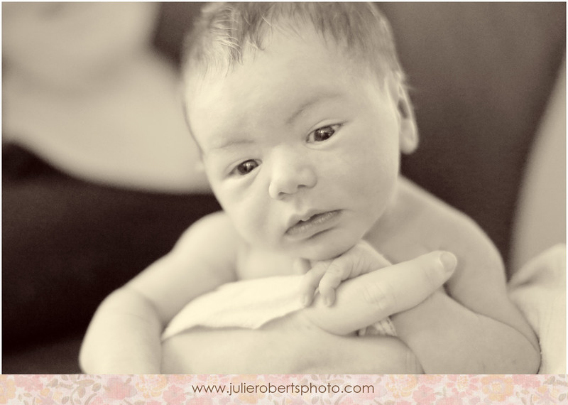 How to welcome a brand new baby to the world - an interview with Paige Hankla, Julie Roberts Photography