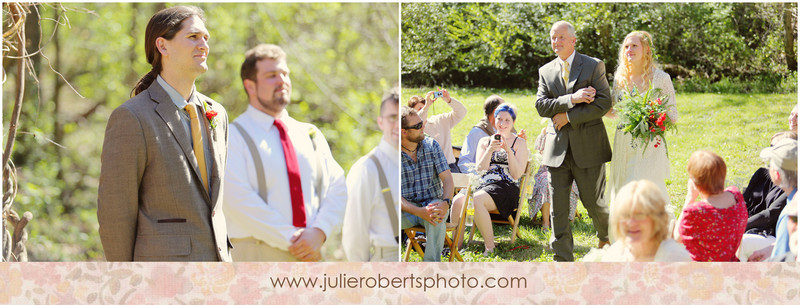 Olivia Wood and Justin Mertz - A perfectly home made southern spring wedding in Knoxville, Tennessee, Julie Roberts Photography