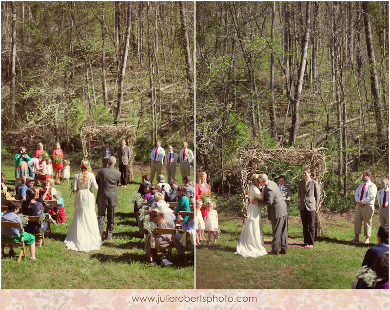 Olivia Wood and Justin Mertz - A perfectly home made southern spring wedding in Knoxville, Tennessee, Julie Roberts Photography