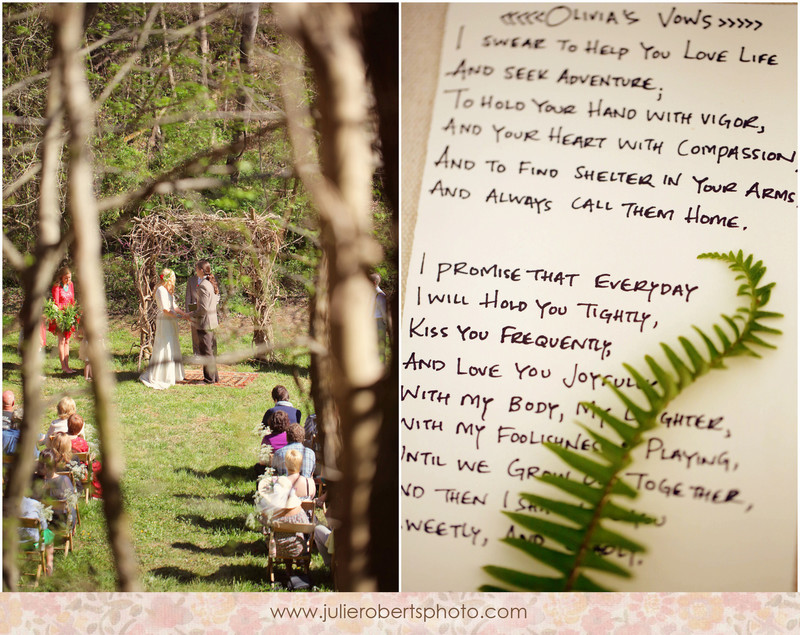Olivia Wood and Justin Mertz - A perfectly home made southern spring wedding in Knoxville, Tennessee, Julie Roberts Photography