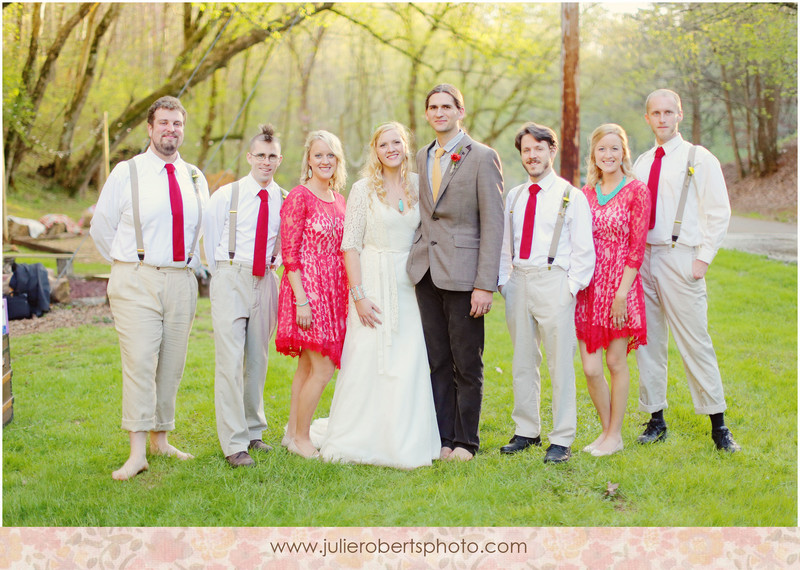 Olivia Wood and Justin Mertz - A perfectly home made southern spring wedding in Knoxville, Tennessee, Julie Roberts Photography