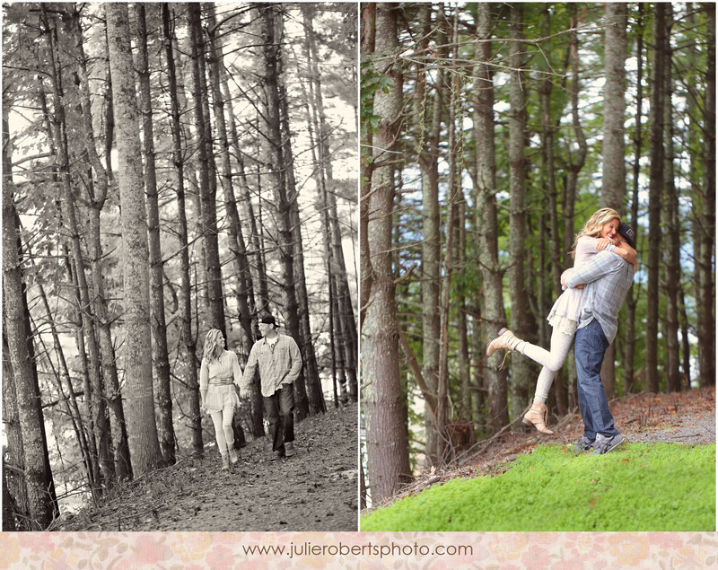 Carol & Brad are getting married!  Tennessee Engagement Session, Holston Dam, Bristol Rhythm & Roots, Julie Roberts Photography