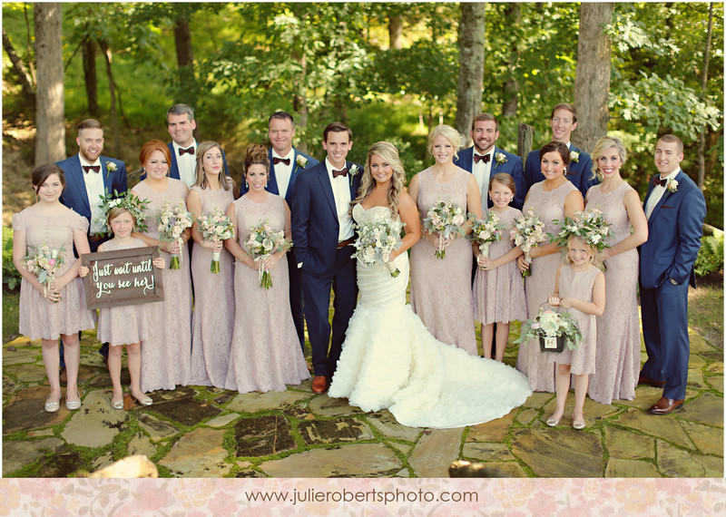 Christina Clayton and Joshua Sullivan Get Married at Castleton Farms ::  Knoxville, Tennessee Wedding, Julie Roberts Photography