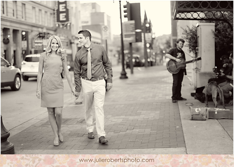 A Perfect Little Knoxville Engagement Session with Lauren McLean and Rollin Sterritt, Julie Roberts Photography