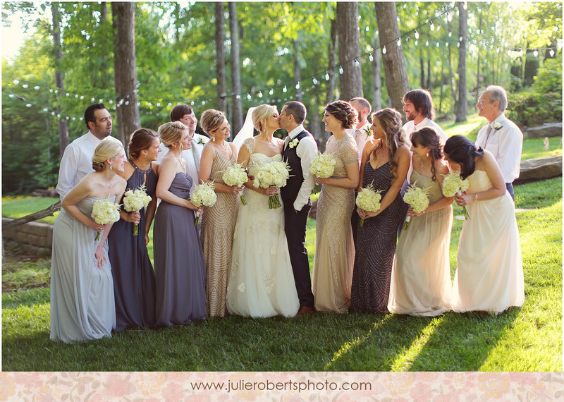 Megan Sykes and Aaron Tannenbaum PART ONE :: Tennessee Wedding at Castleton Farms, Julie Roberts Photography