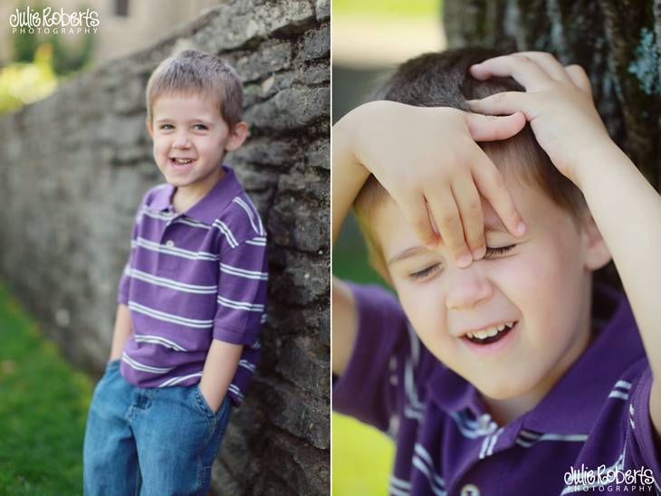 The Zimmerman Family :: Knoxville Botanical Gardens, Julie Roberts Photography