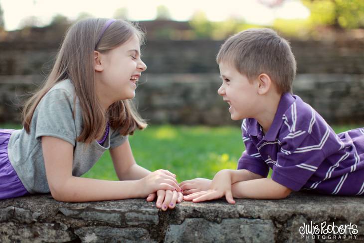 The Zimmerman Family :: Knoxville Botanical Gardens, Julie Roberts Photography