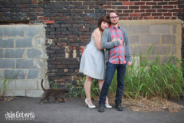 Stephanie Dowdy &amp; Michael Davis :: Engagement Session :: Knoxville, TN, Julie Roberts Photography