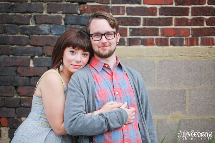 Stephanie Dowdy &amp; Michael Davis :: Engagement Session :: Knoxville, TN, Julie Roberts Photography