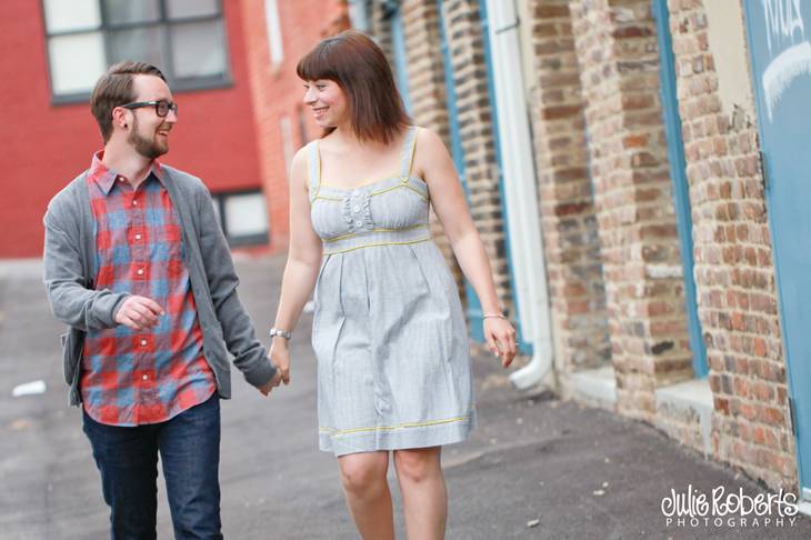 Stephanie Dowdy &amp; Michael Davis :: Engagement Session :: Knoxville, TN, Julie Roberts Photography